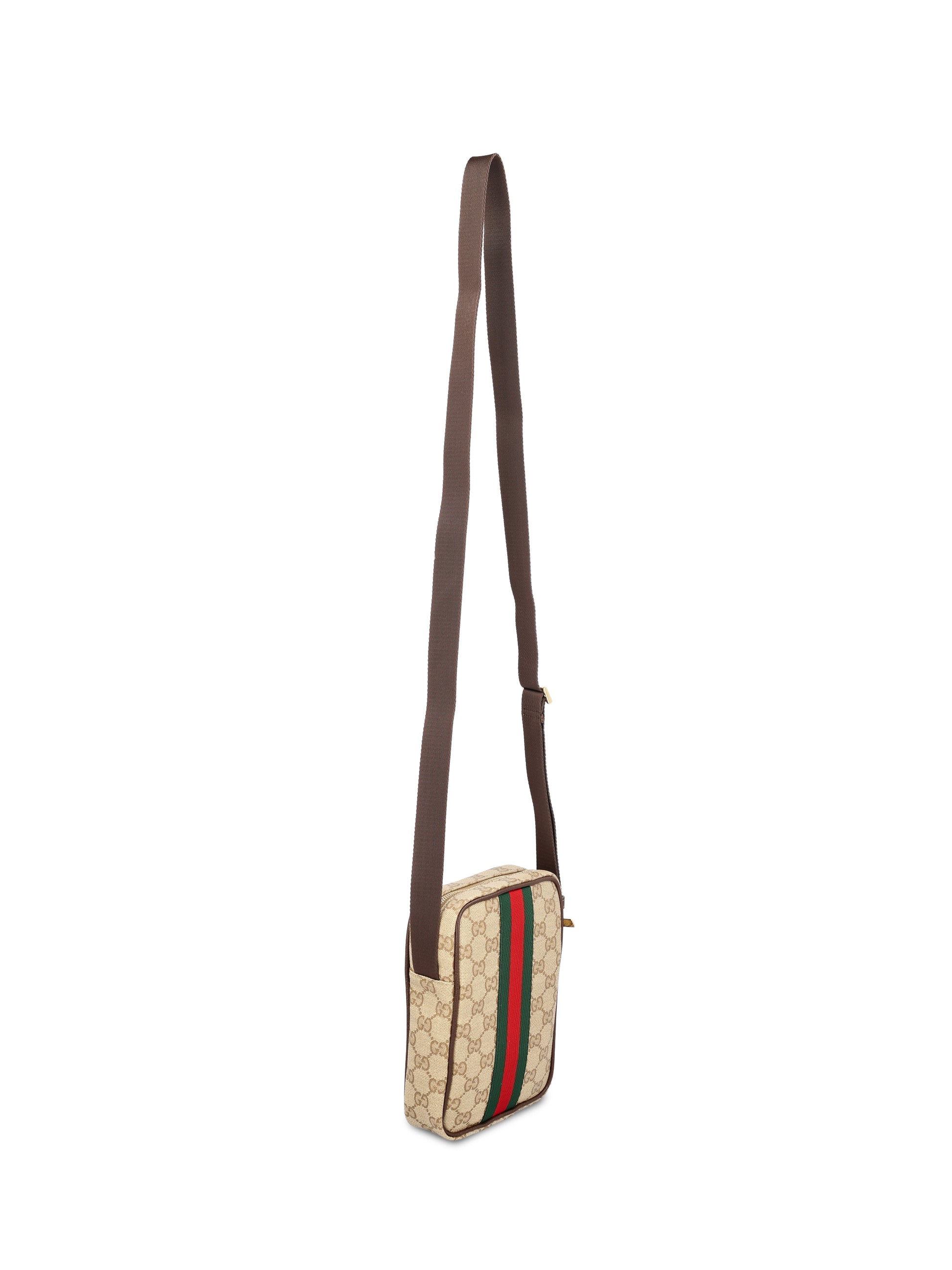Borsa realizzata in tessuto e pelle. A002SJ FAF9S9646 GUCCI 