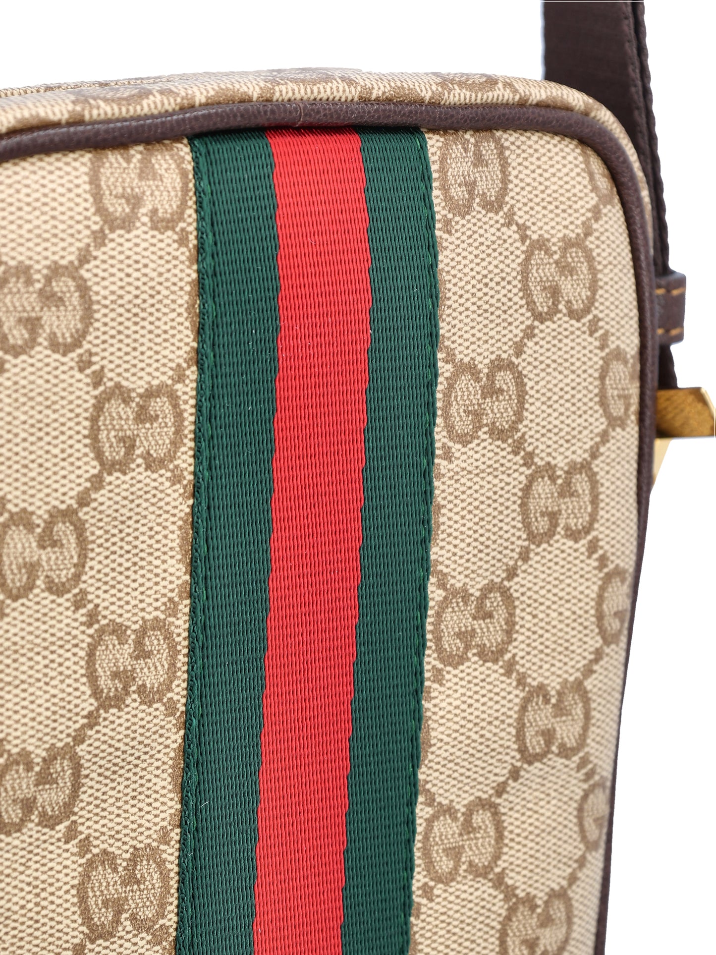 Borsa realizzata in tessuto e pelle. A002SJ FAF9S9646 GUCCI 