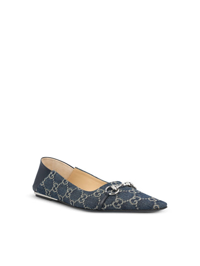 Ballerine realizzate in denim. A0034P FAF954741 GUCCI 