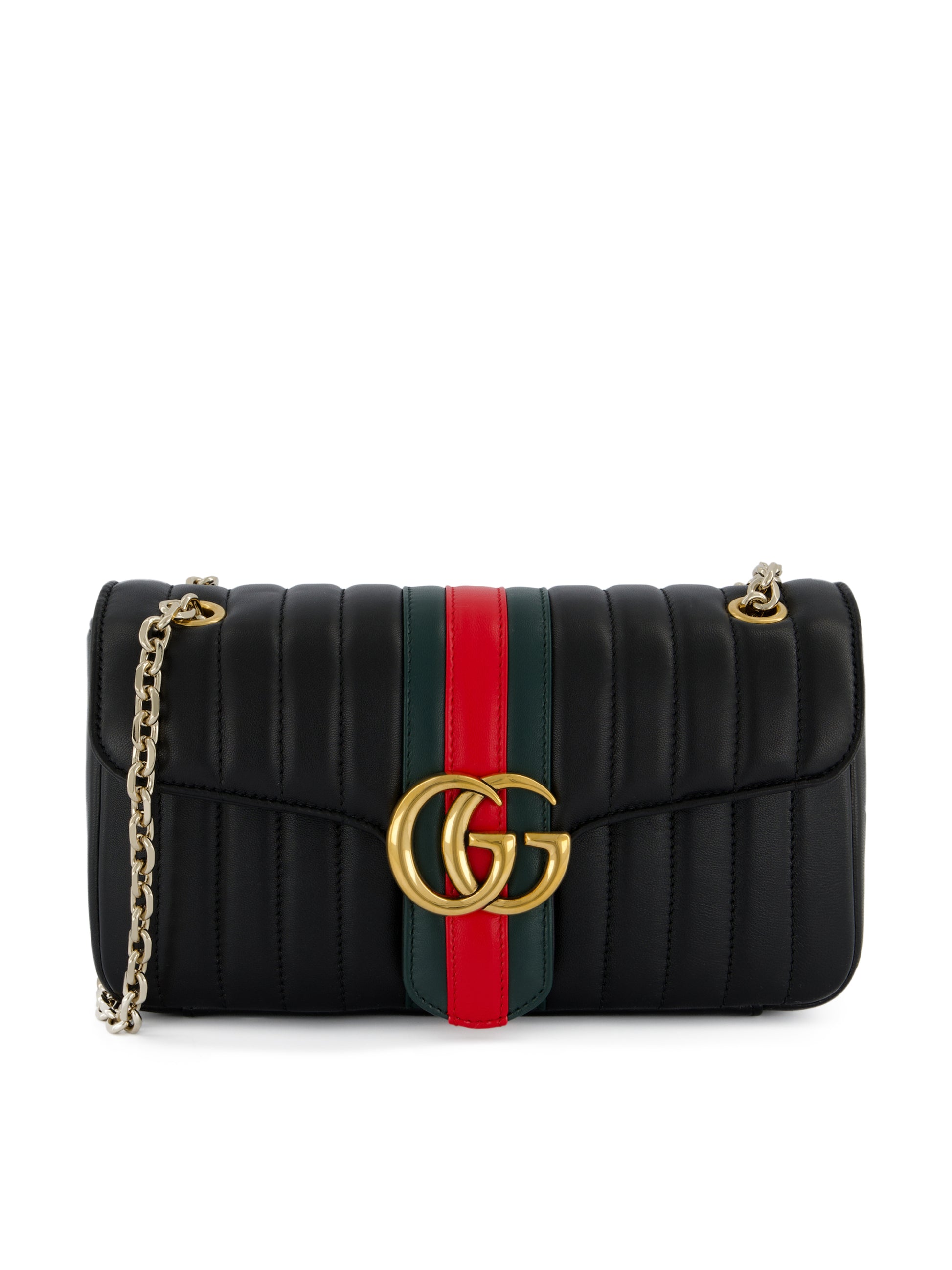 Borsa a spalla Jetset GG Marmont misura media A005XW AAG8N1068 GUCCI 