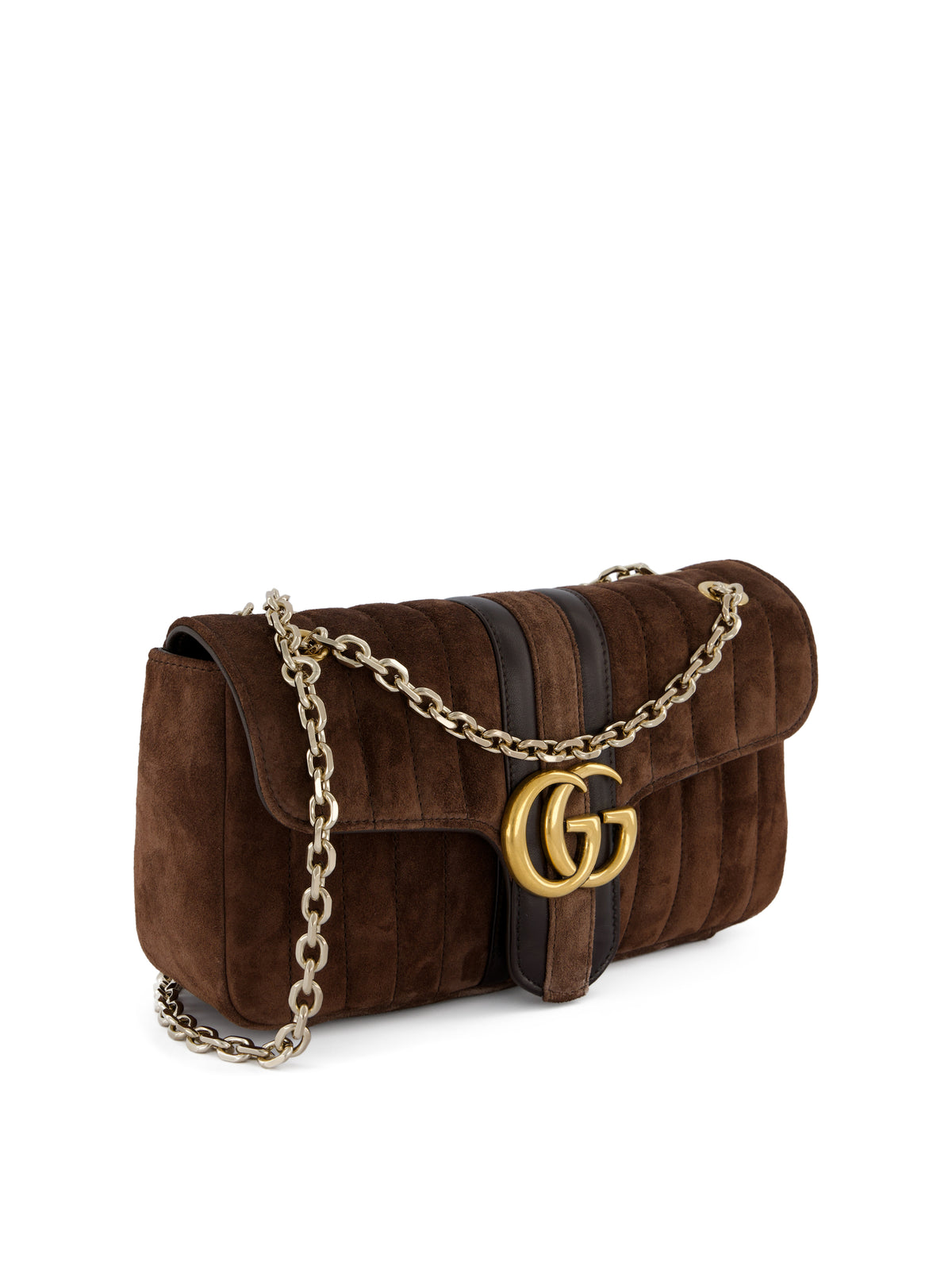 Borsa realizzata in suede A005XW AAHER2145 GUCCI 