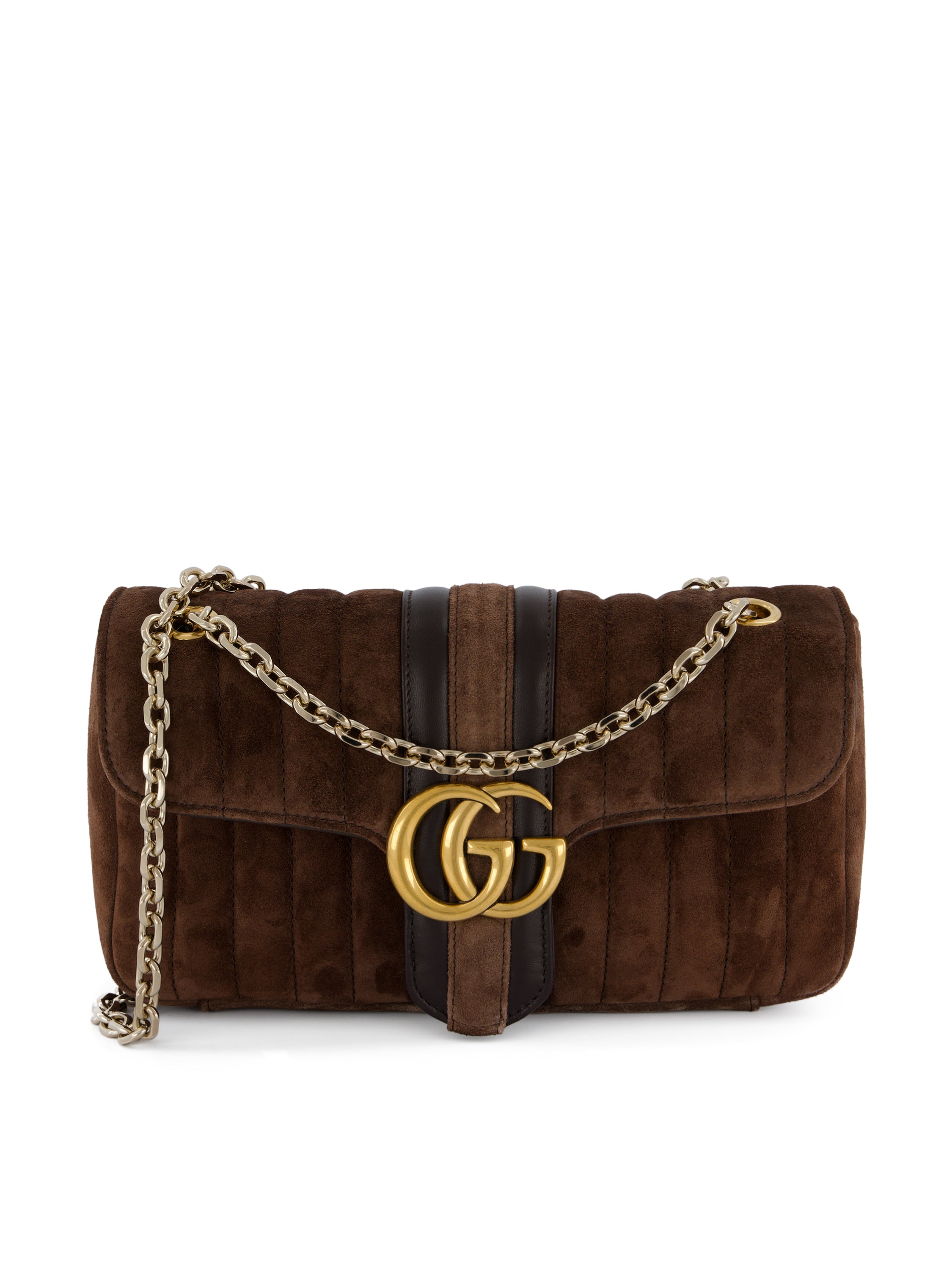 Borsa realizzata in suede A005XW AAHER2145 GUCCI 