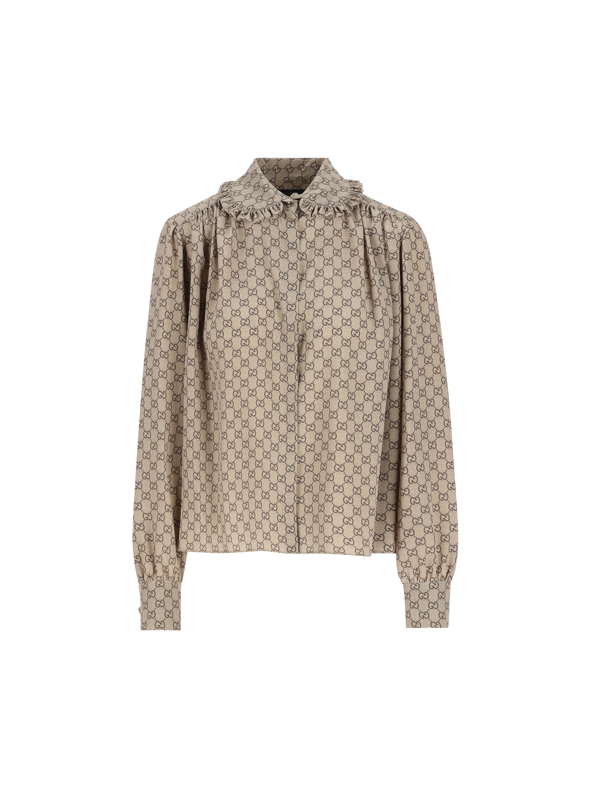 Camicia realizzata in seta. A005Y5 ZAVRI2270 GUCCI 