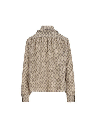 Camicia realizzata in seta. A005Y5 ZAVRI2270 GUCCI 