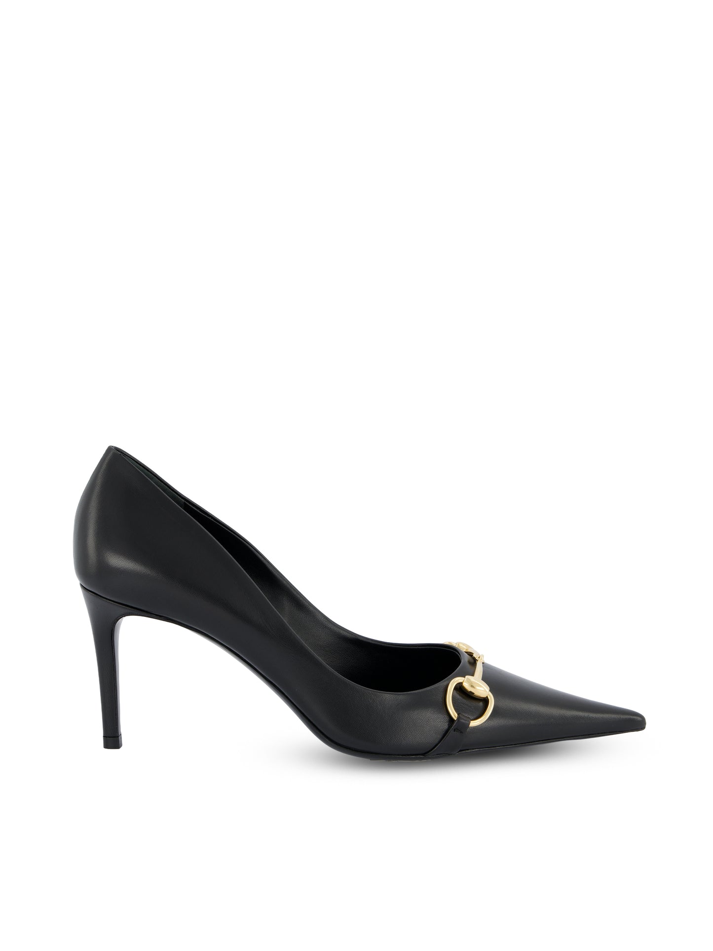 Gucci Décolleté Donna con Morsetto in pelle nera A0068H 0IC001000 GUCCI 