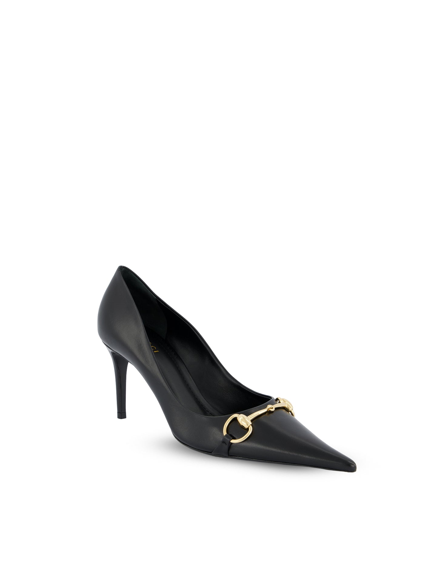 Gucci Décolleté Donna con Morsetto in pelle nera A0068H 0IC001000 GUCCI 