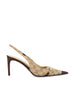 Slingback realizzate in tessuto. A0068T FAGHW9650 GUCCI 