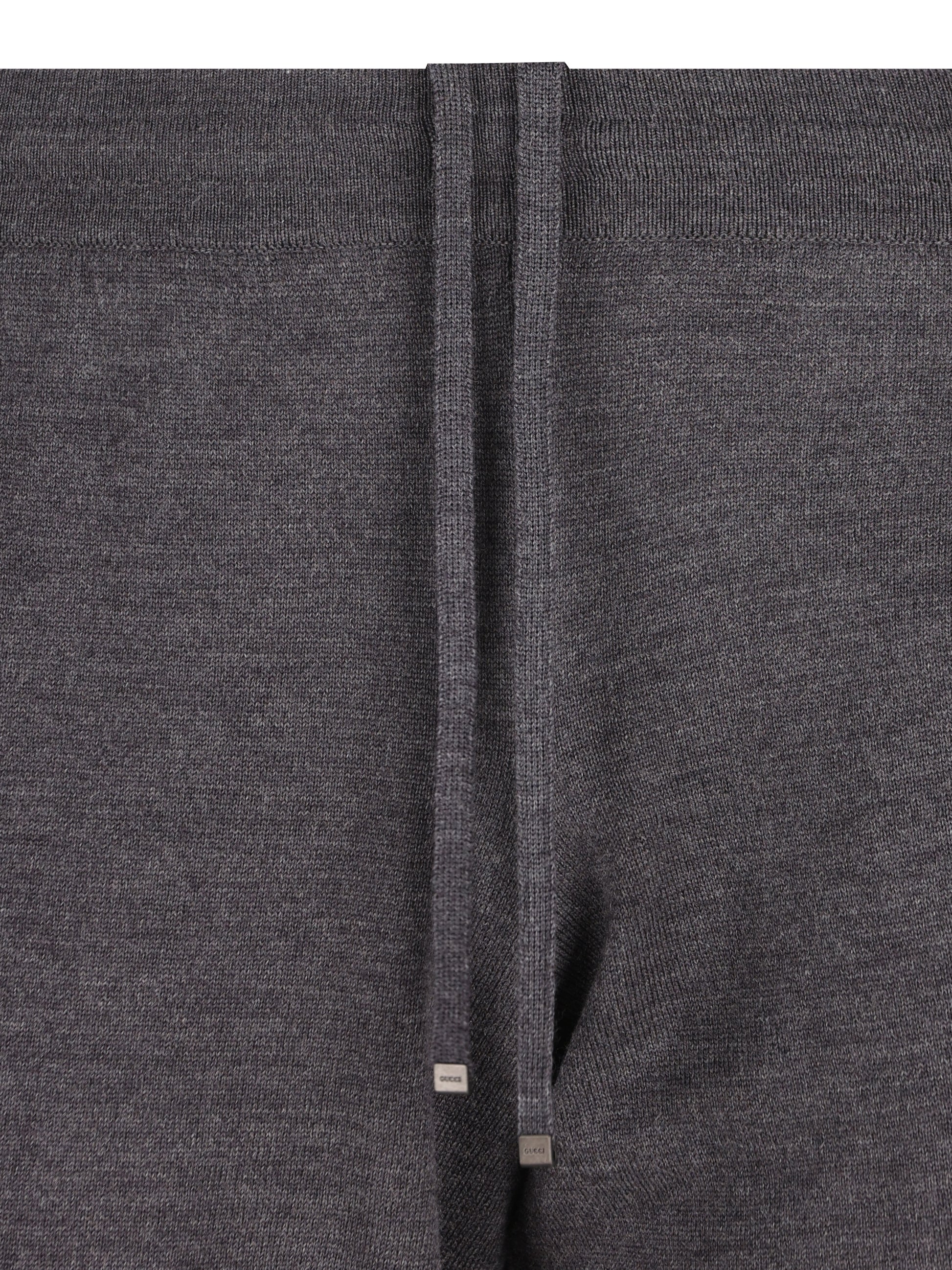 Pantaloni realizzati in lana. A006L6 XKFTL1052 GUCCI 
