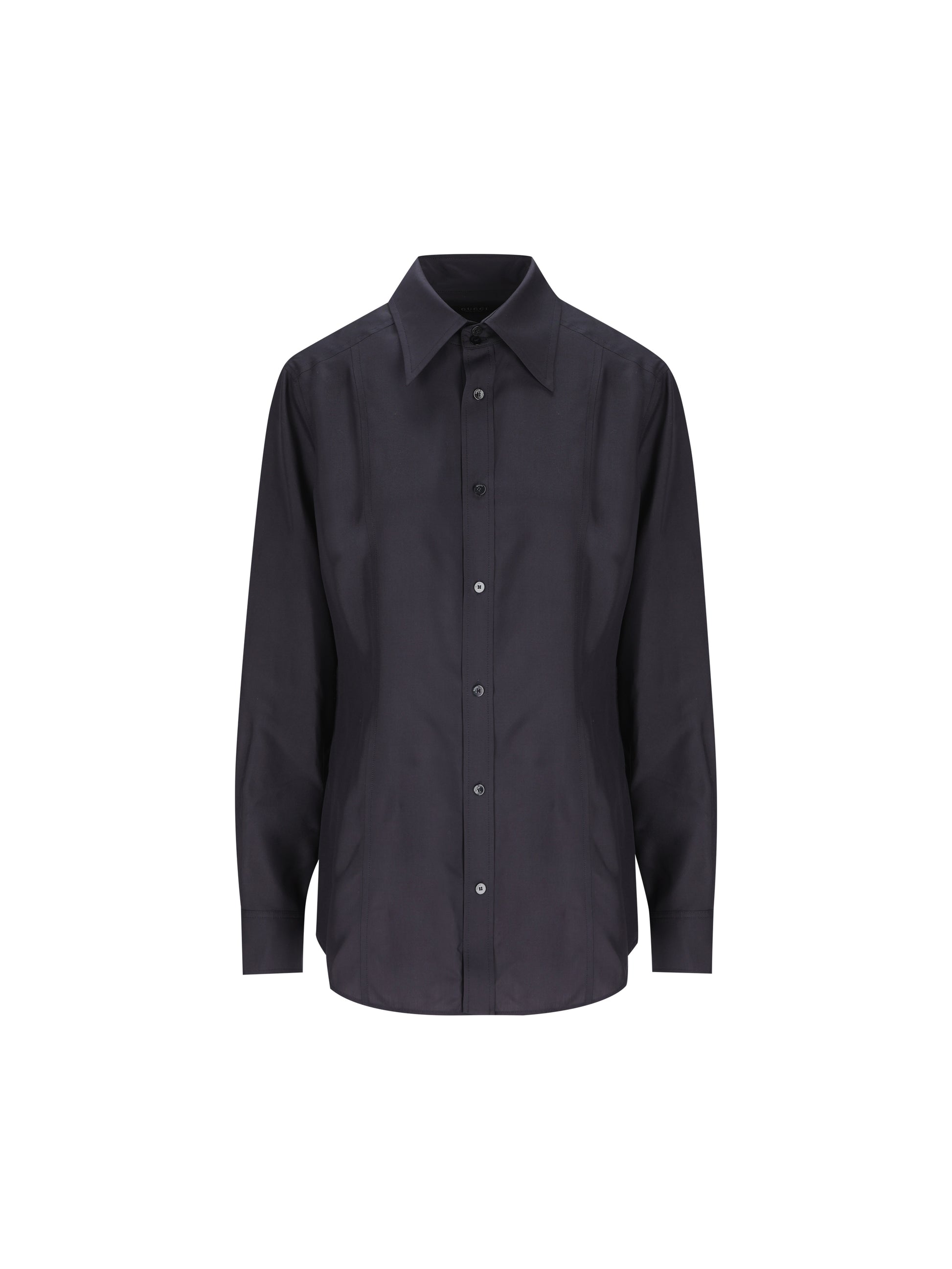 Camicia in popeline di seta A007YM ZAVRW4440 GUCCI 