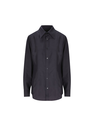 Camicia in popeline di seta A007YM ZAVRW4440 GUCCI 
