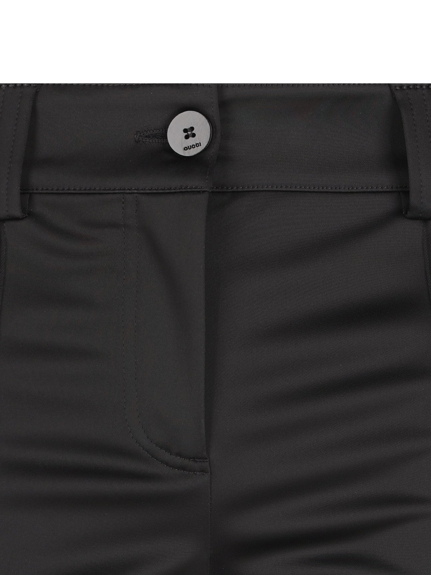 Pantaloni realizzati in duchesse di acetato stretch A007ZI ZAU8O1000 GUCCI 