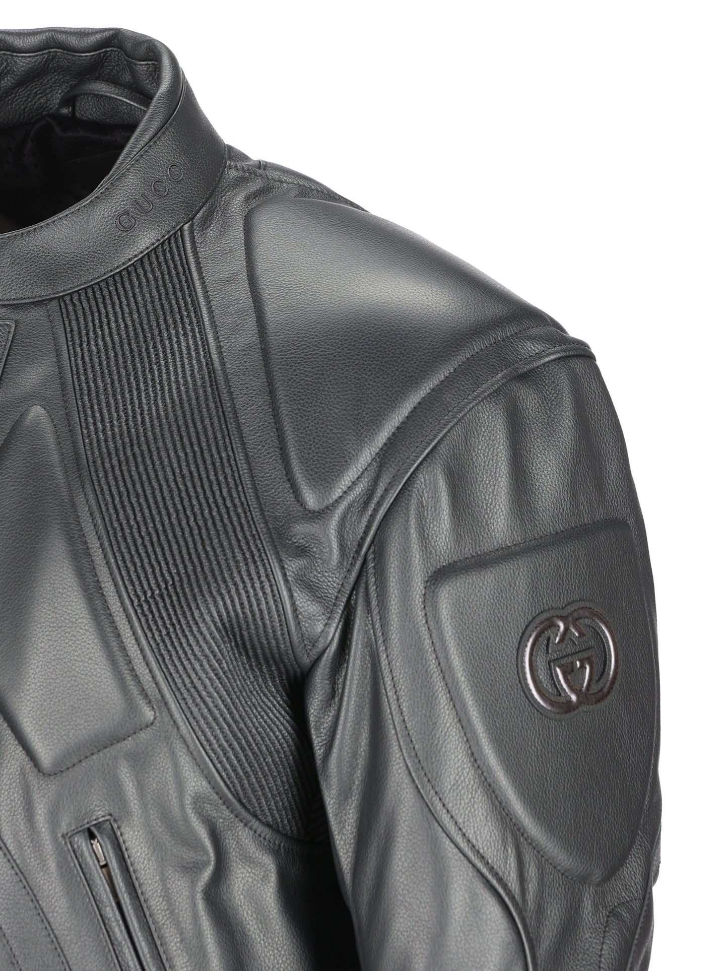 Giacca realizzata in pelle. A009VN XNBEI1080 GUCCI 