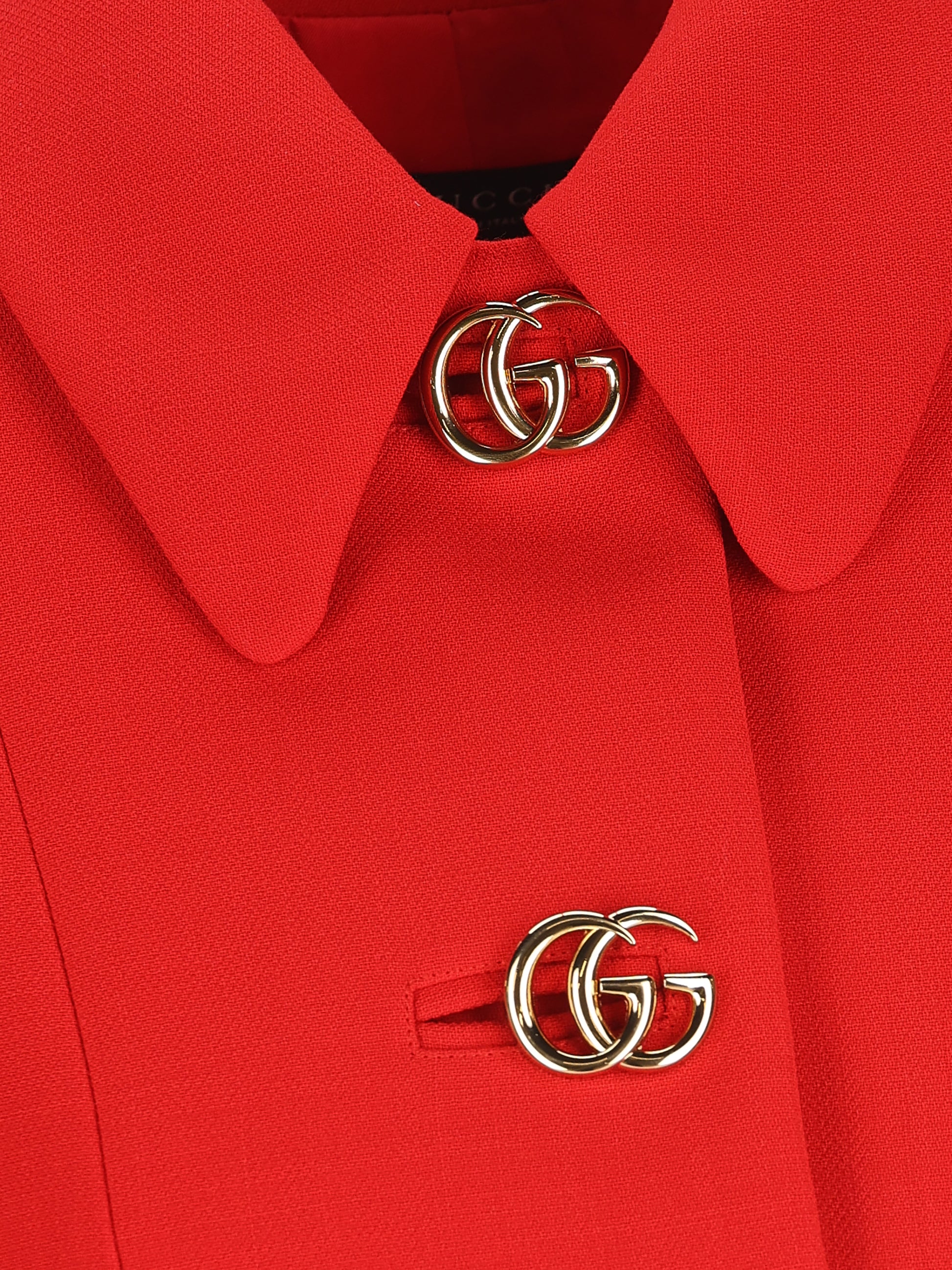 Giacca realizzata in lana. A00E1T ZACKN6143 GUCCI 