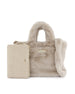 Borsa realizzata in pelliccia sintetica. BAG00012D 124221985 HERNO 