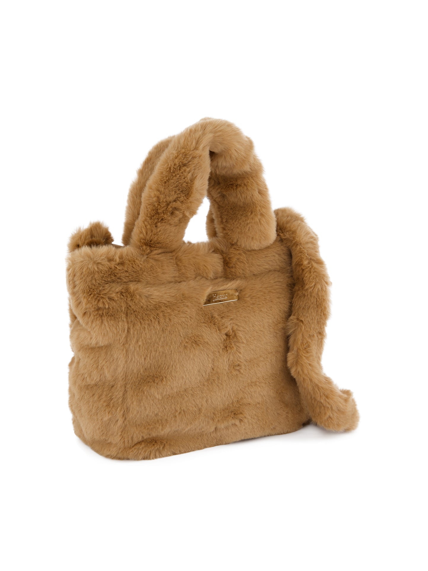 Borsa realizzata in pelliccia sintetica. BAG00012D 124222157 HERNO 
