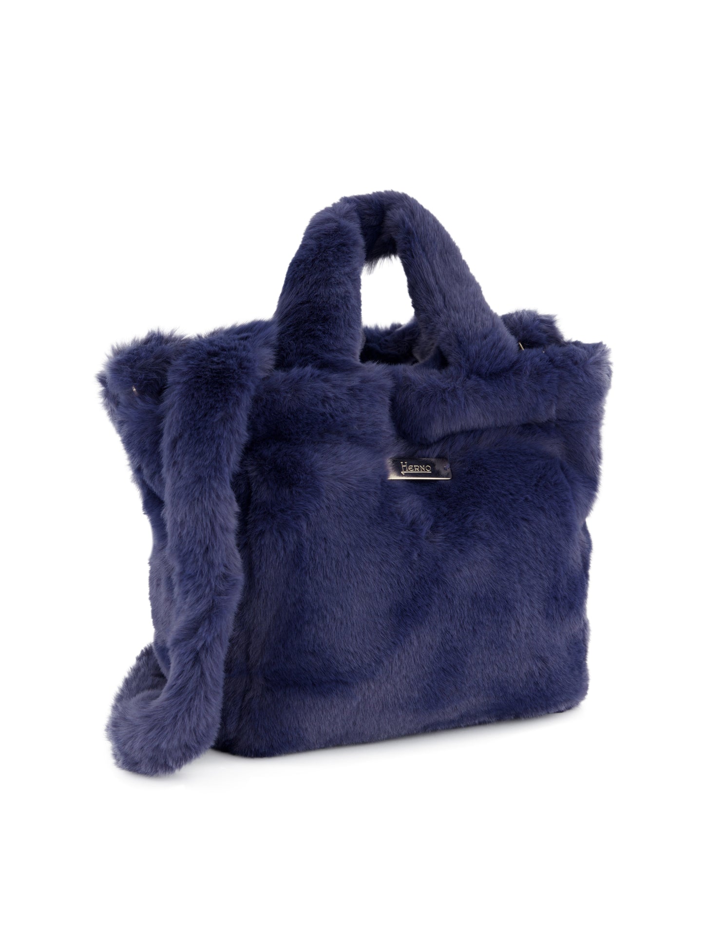 Borsa realizzata in pelliccia sintetica. BAG00012D 124229244 HERNO 
