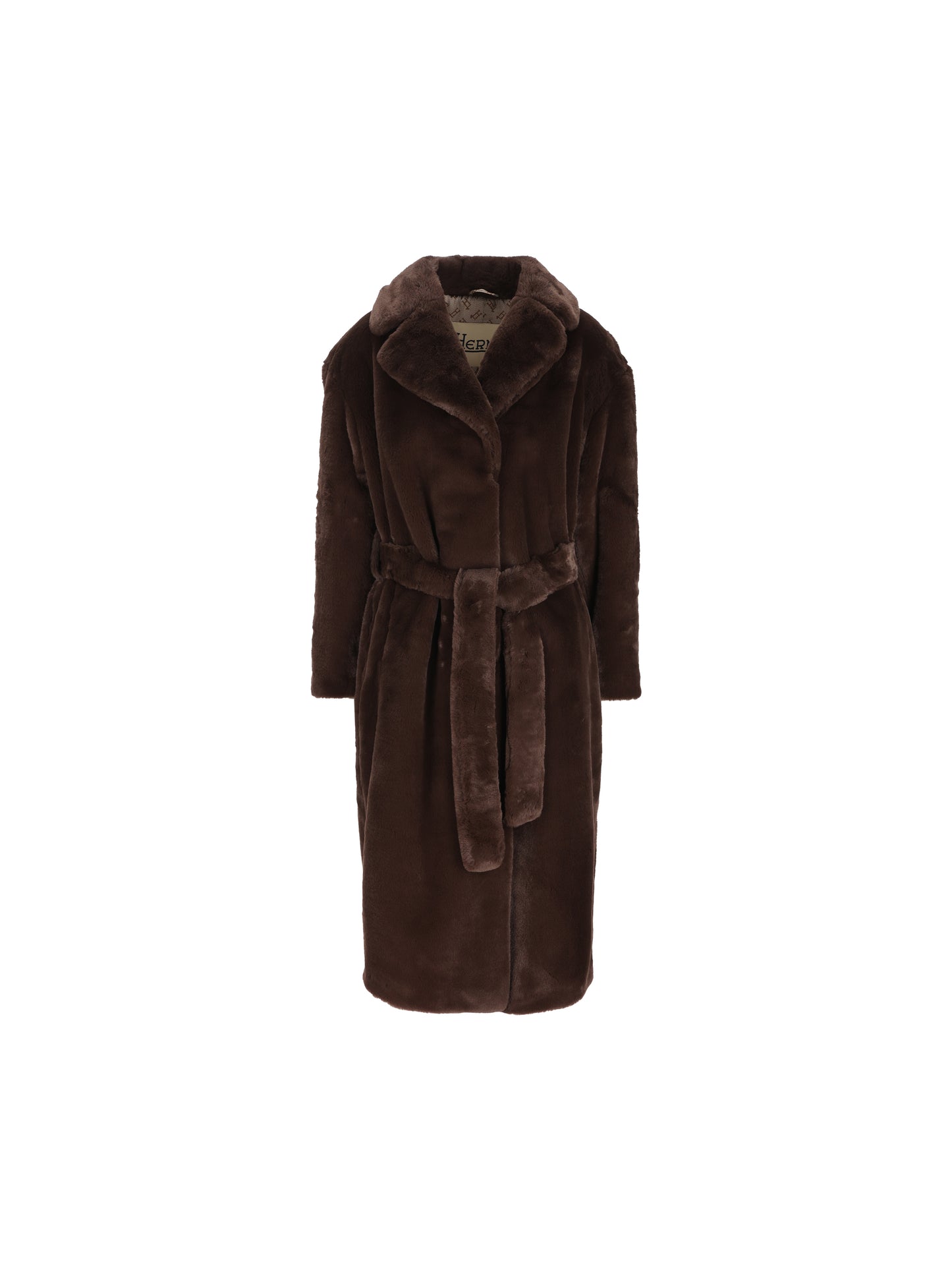 Cappotto in Simil Pelliccia Effetto Castoro CA000586D 124228895 HERNO 