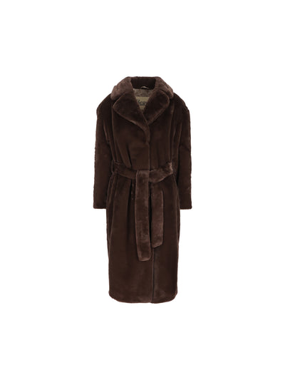 Cappotto in Simil Pelliccia Effetto Castoro CA000586D 124228895 HERNO 
