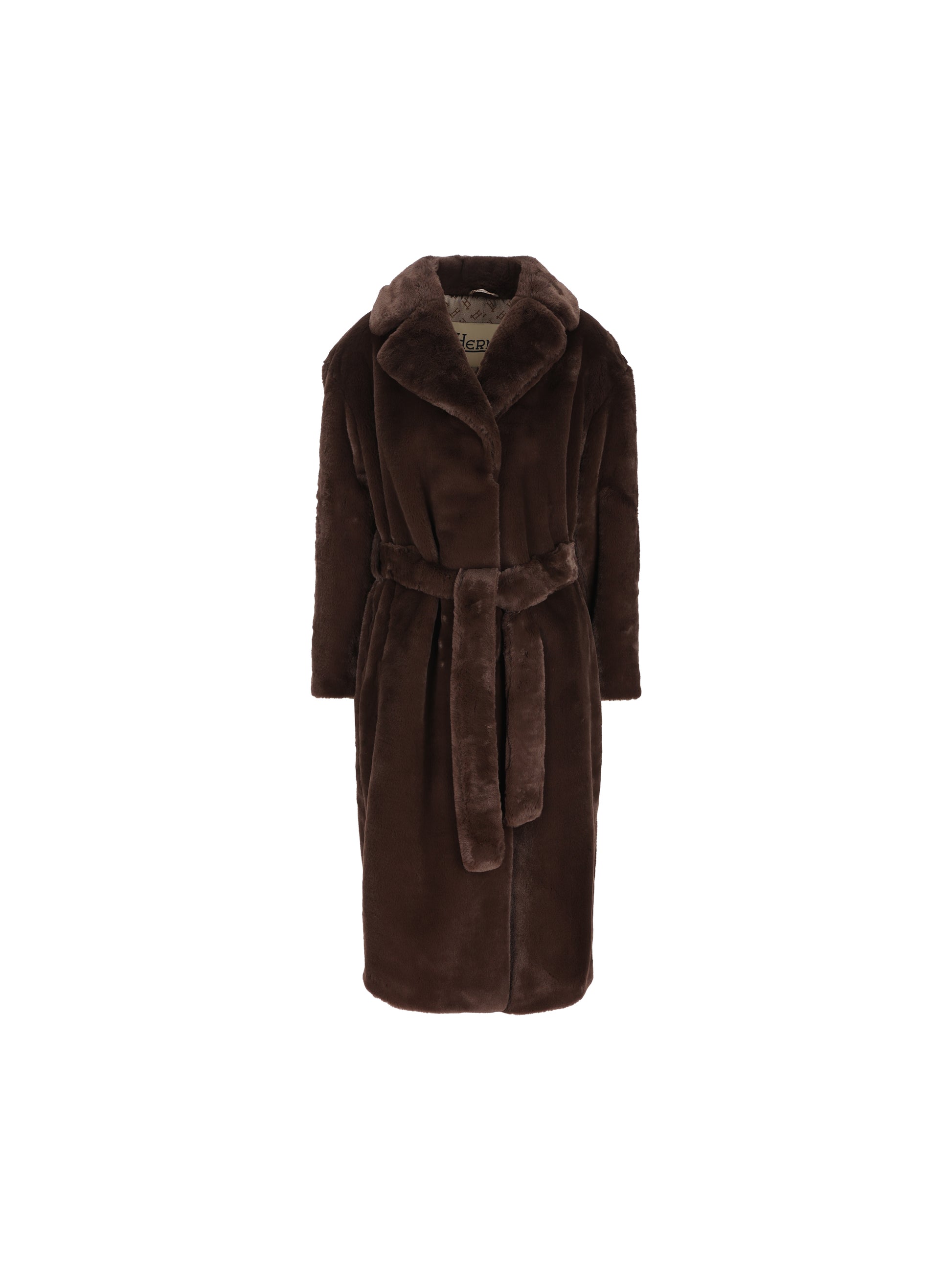 Cappotto in Simil Pelliccia Effetto Castoro CA000586D 124228895 HERNO 