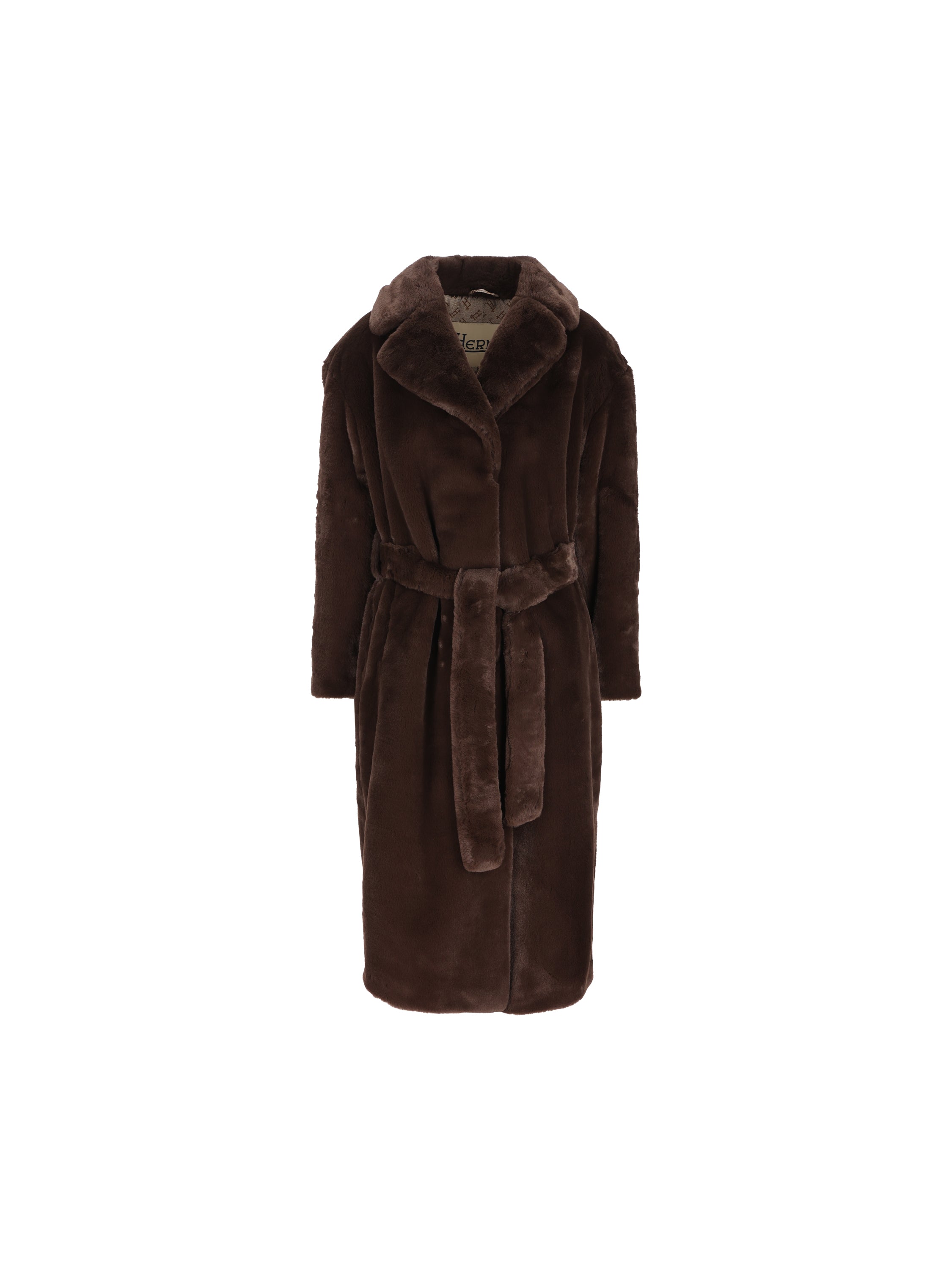 Cappotto in Simil Pelliccia Effetto Castoro CA000586D 124228895 HERNO 
