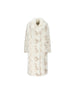 Cappotto realizzato in pelliccia effetto lince CA000624D 129201200 HERNO 