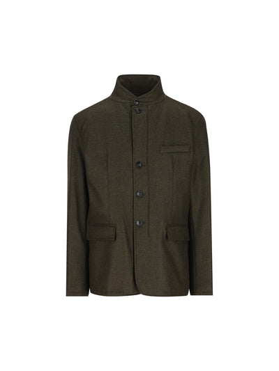 Giacca in tweed di lana e seta GA000217U 335317730 HERNO 