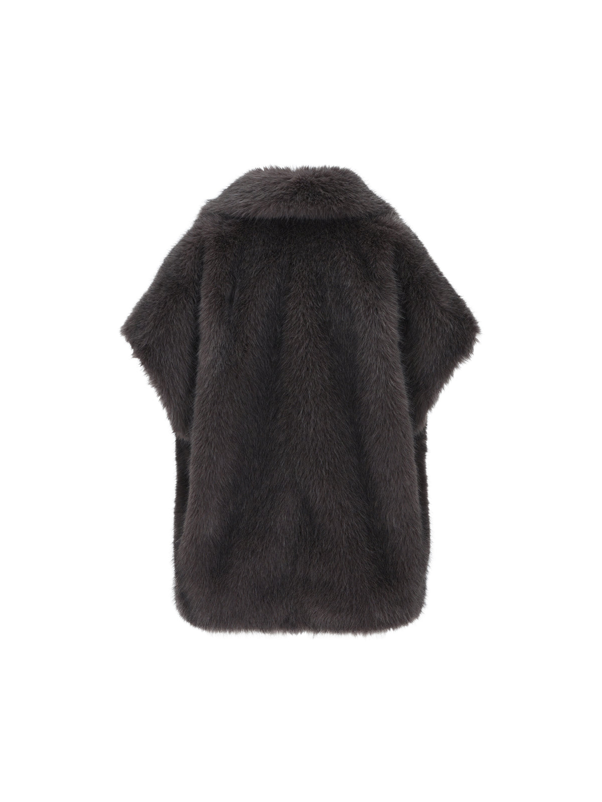 Smanicato in tessuto sintetico sostenibile con pelo lungo. GC000607D 129089487 HERNO 