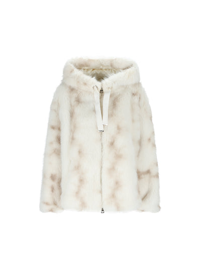 Giacca in pelliccia a pelo lungo GI000422D 129201200 HERNO 