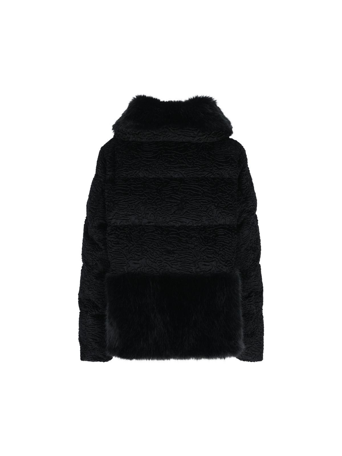Giacca in ecopelliccia dall'aspetto astrakan PI002320D 129539300 HERNO 
