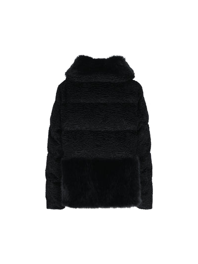 Giacca in ecopelliccia dall'aspetto astrakan PI002320D 129539300 HERNO 