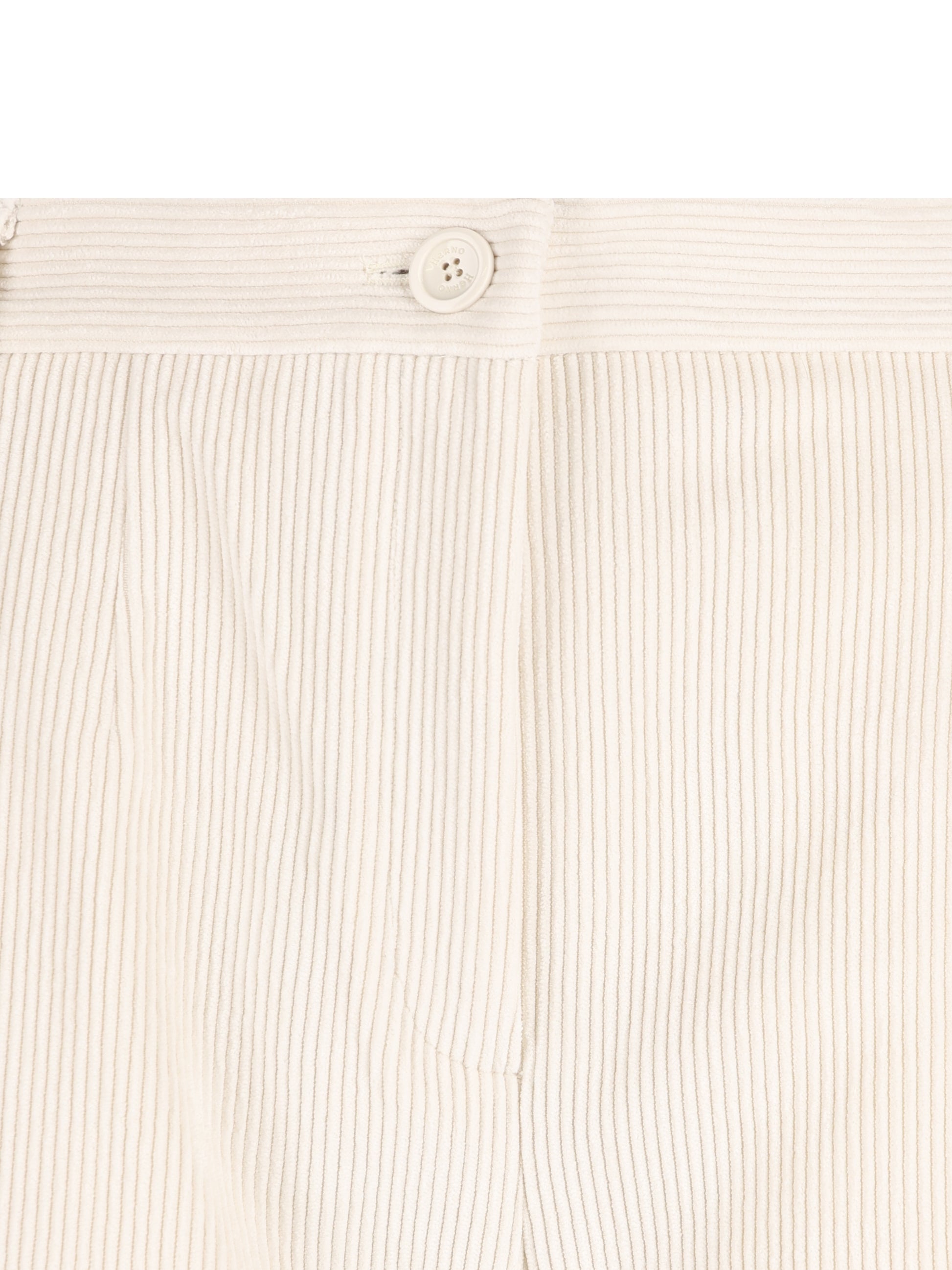 Pantaloni Herno in velluto a coste avorio PT000268D 129321200 HERNO 