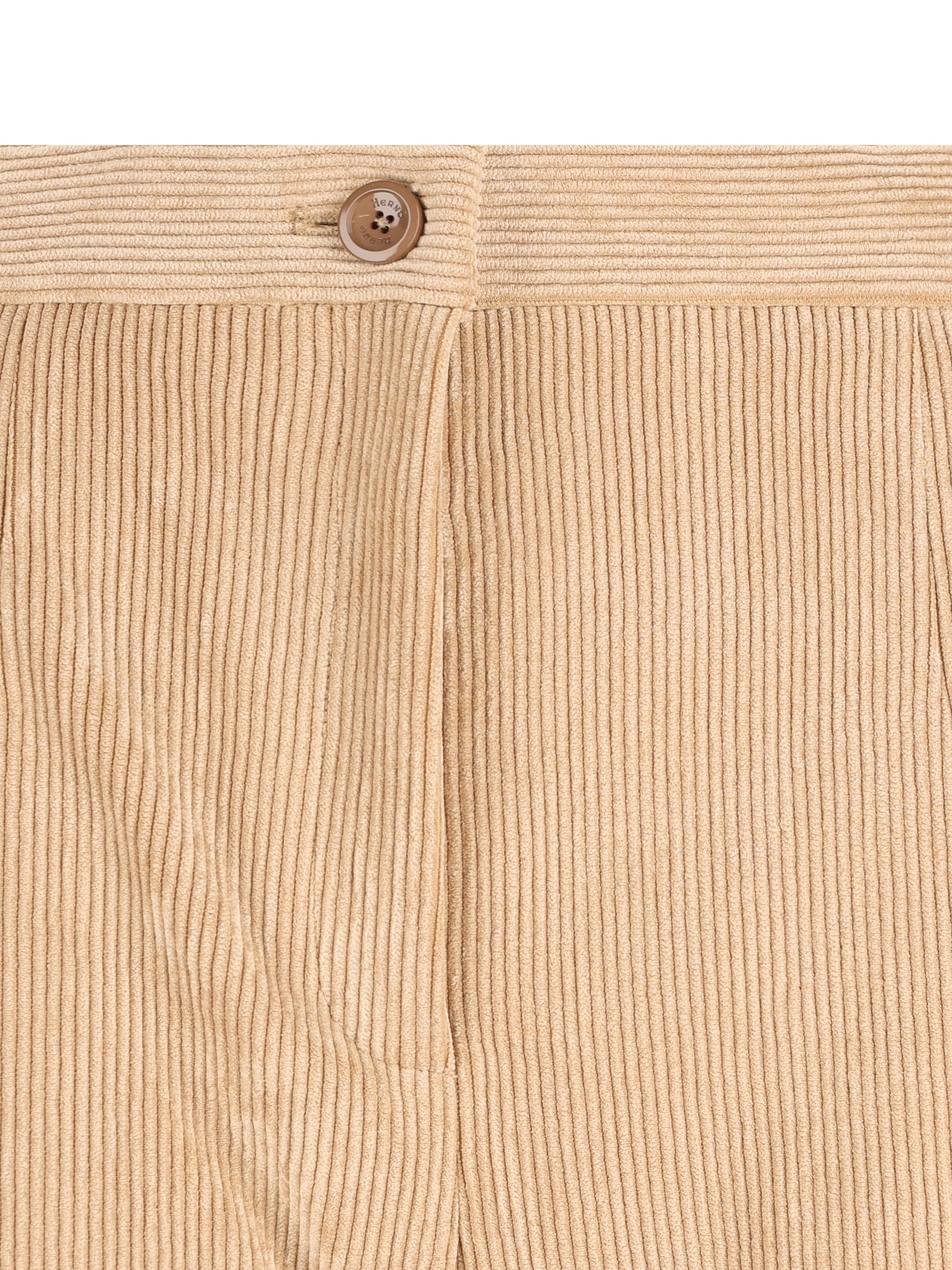 Pantaloni Herno in velluto a coste cammello chiaro PT000268D 129322113 HERNO 