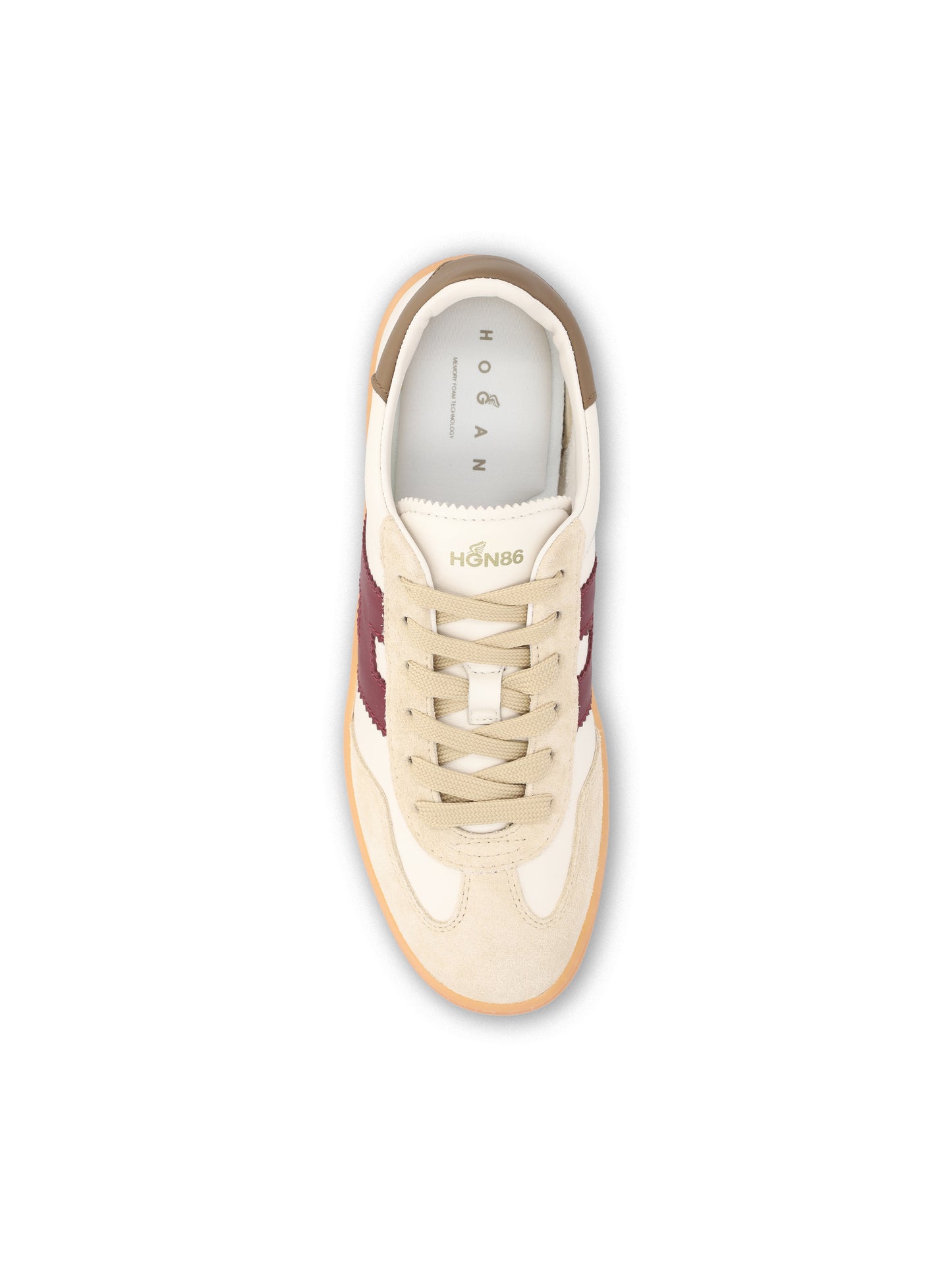 Sneakers realizzate in nappa e pelle scamosciata. HXW6470FB60UHC 964Q HOGAN 