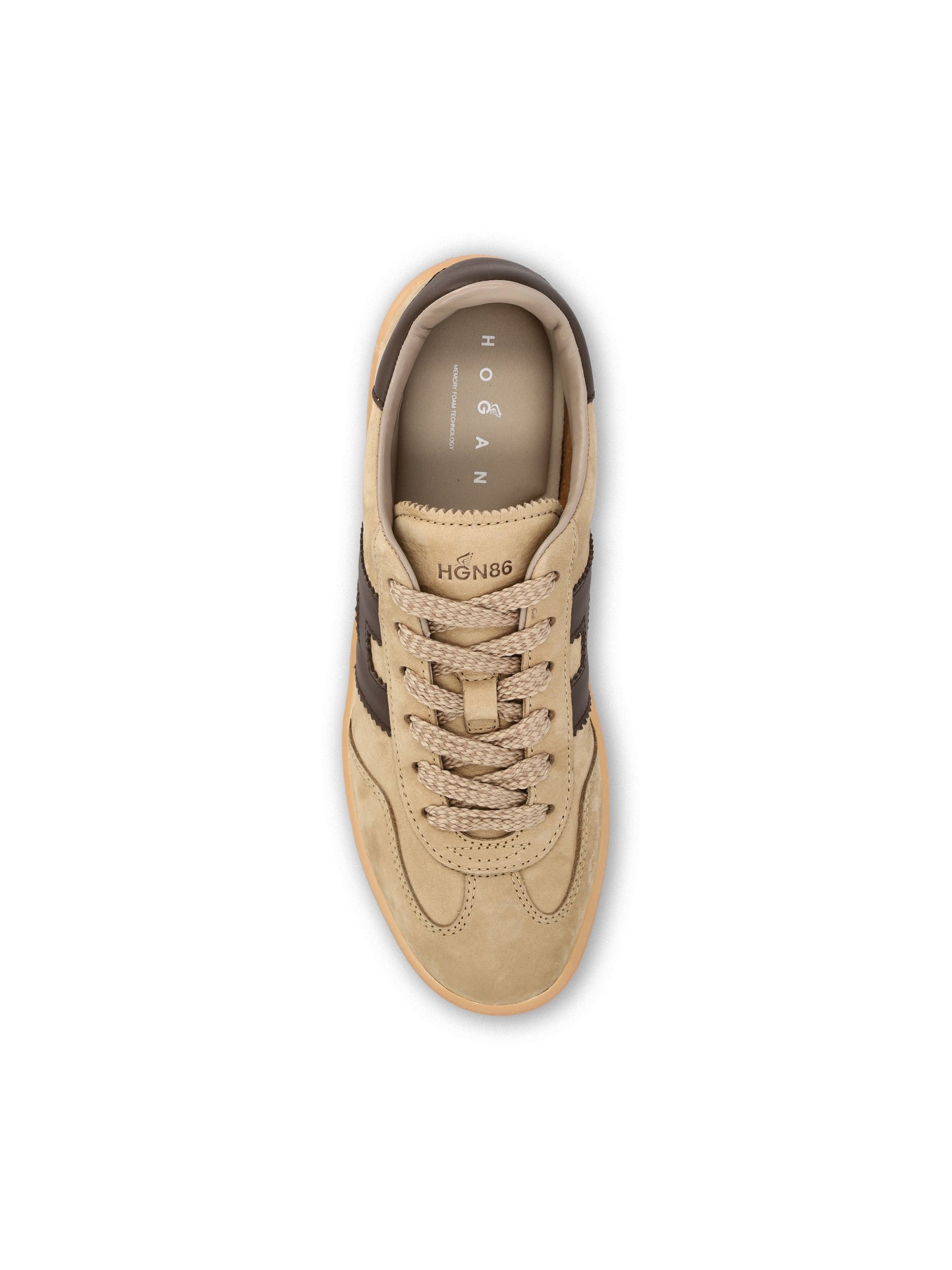 Sneakers realizzate in nabuk<BR/> HXW6470FB6TUIE 0CP4 HOGAN 
