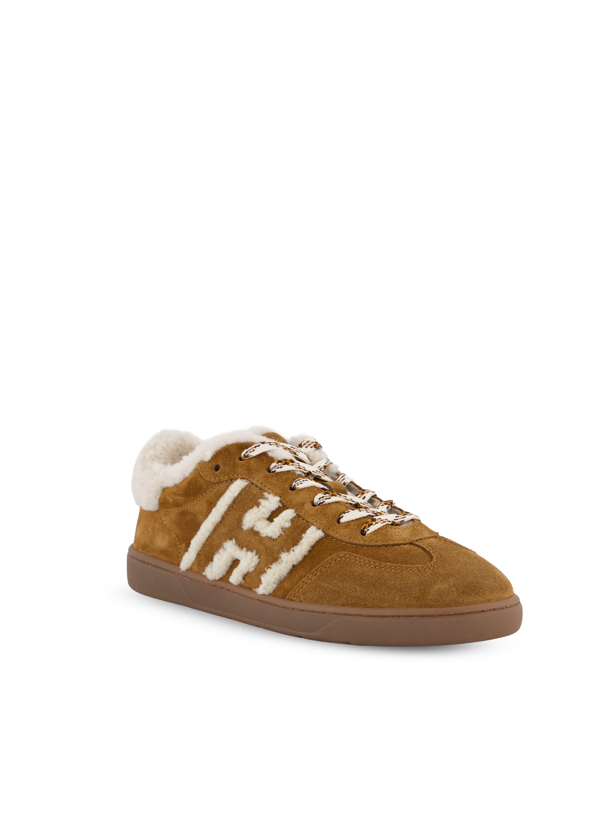 Sneakers Cool in Suede e Shearling Marrone HXW6470GI70UTB 7D99 HOGAN 