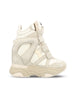 Sneakers in pelle di vitello. 23PBK0009FA-A1E17S 20WH ISABEL MARANT 