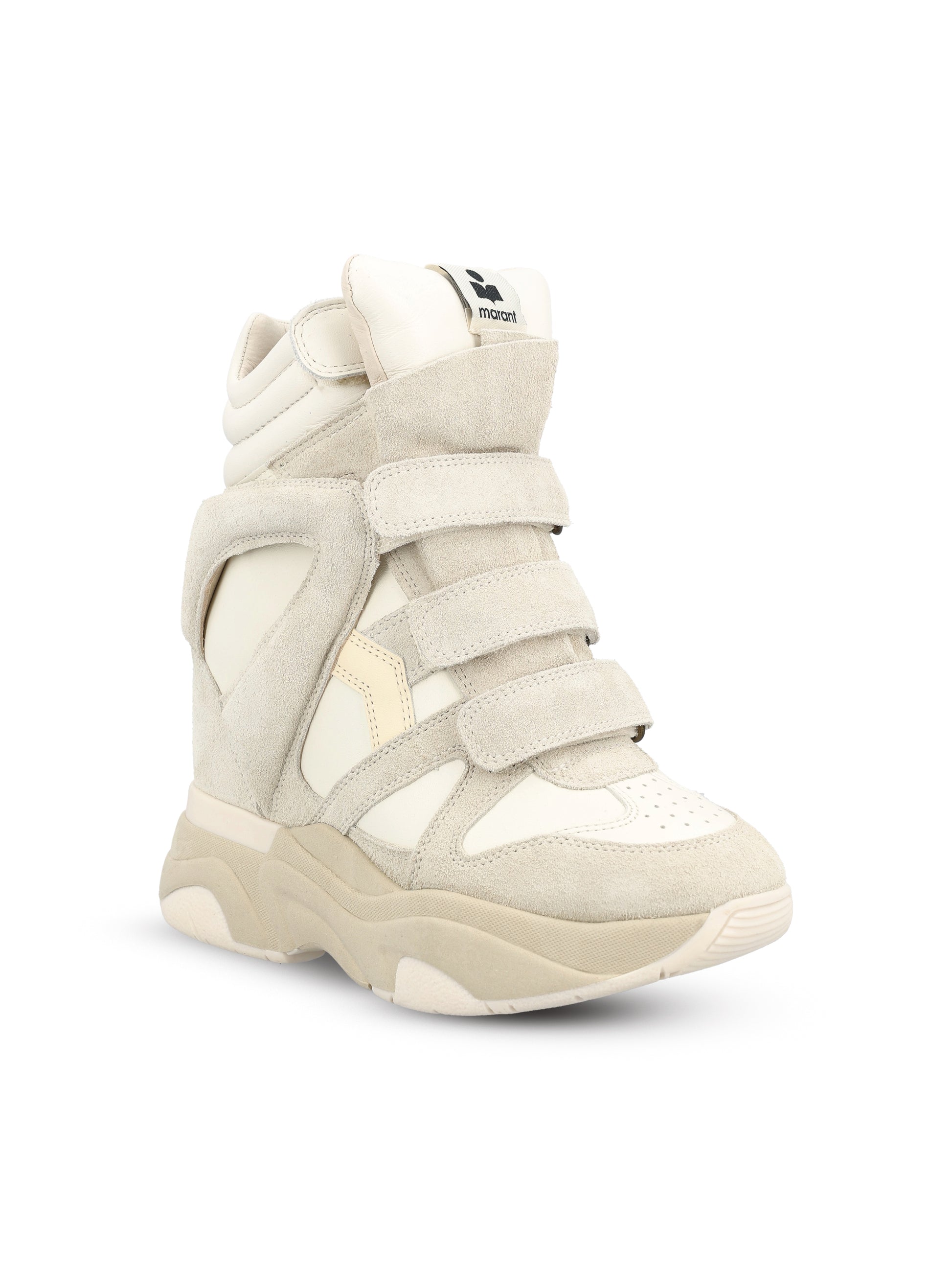 Sneakers in pelle di vitello. 23PBK0009FA-A1E17S 20WH ISABEL MARANT 