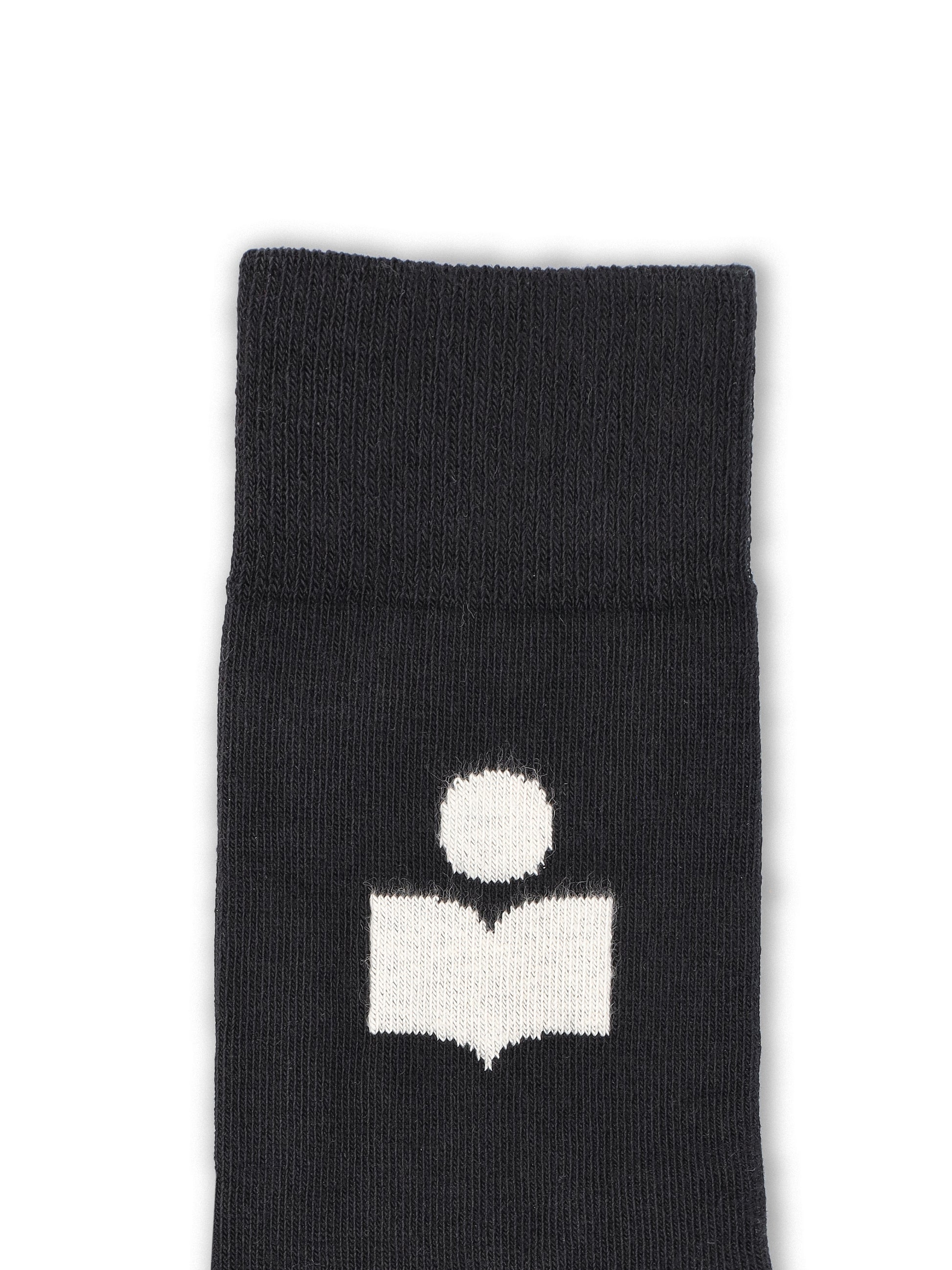 Calzini regolare in cotone. 23PCT001JHA-A1C03J 01BK ISABEL MARANT 