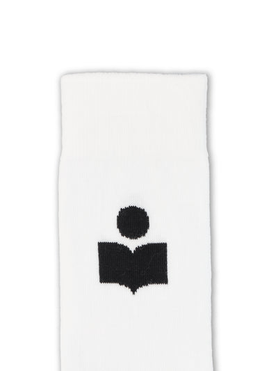 Calzini regolare in cotone. 23PCT001JHA-A1C03J 20WH ISABEL MARANT 