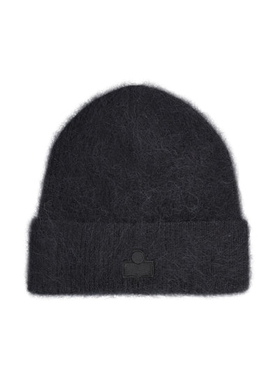Berretto realizzato in filato di baby alpaca. 26ABE005MFA-D3D01A 01BK ISABEL MARANT 