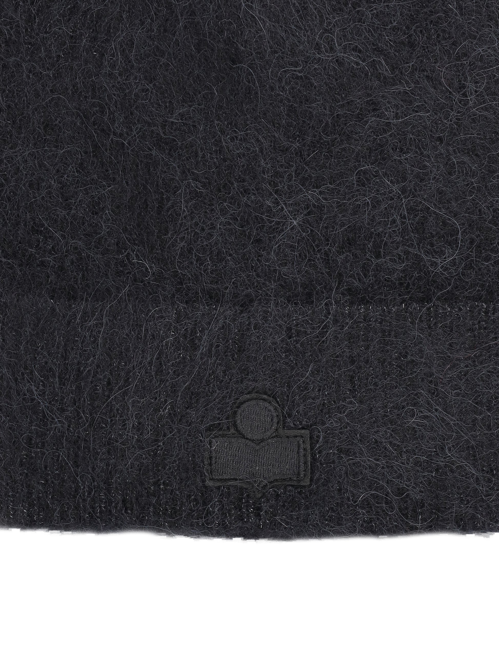 Berretto realizzato in filato di baby alpaca. 26ABE005MFA-D3D01A 01BK ISABEL MARANT 
