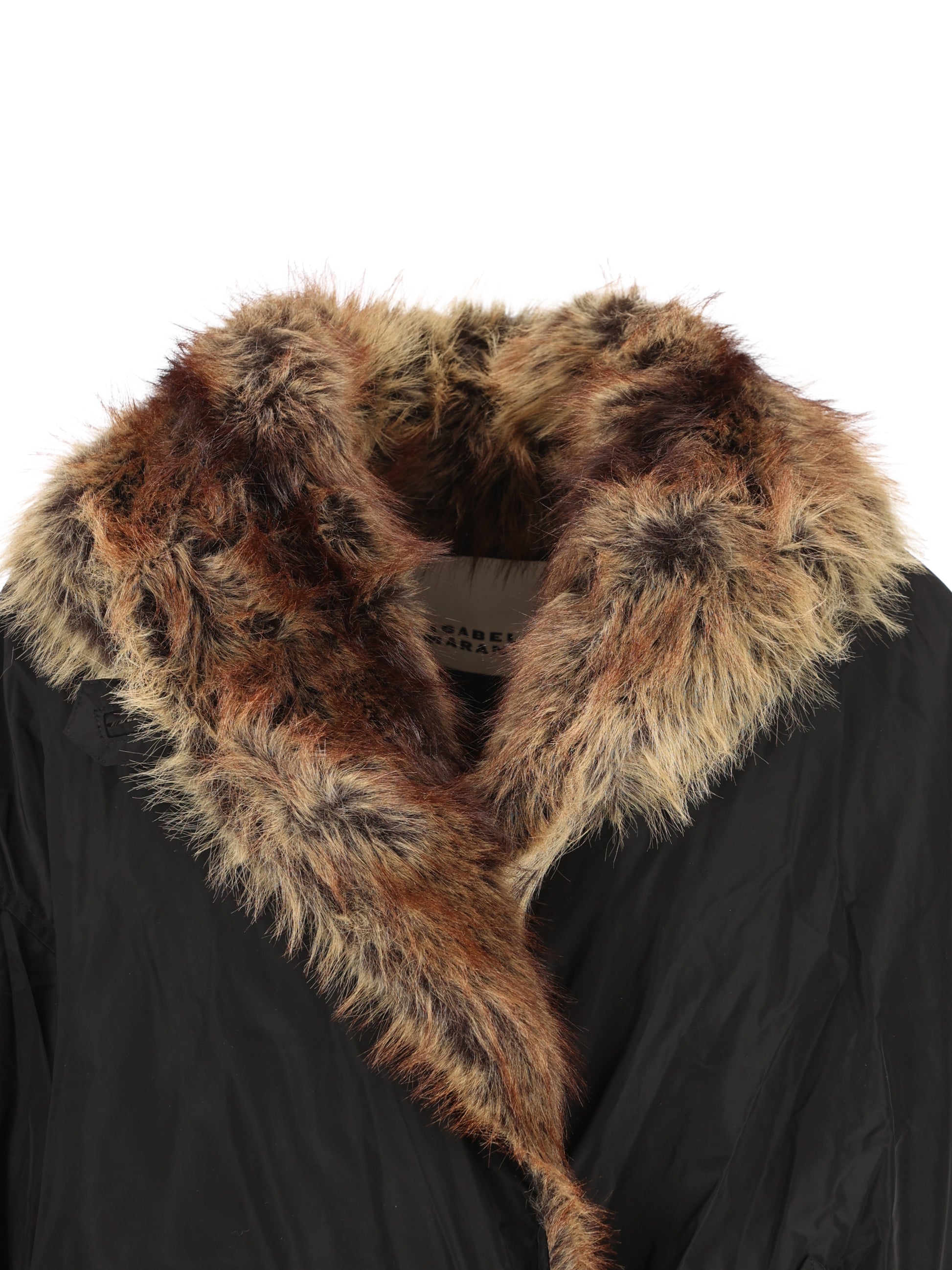 Parka realizzato in poliestere. 26PVE0606FA-D1C01I 01BK ISABEL MARANT 