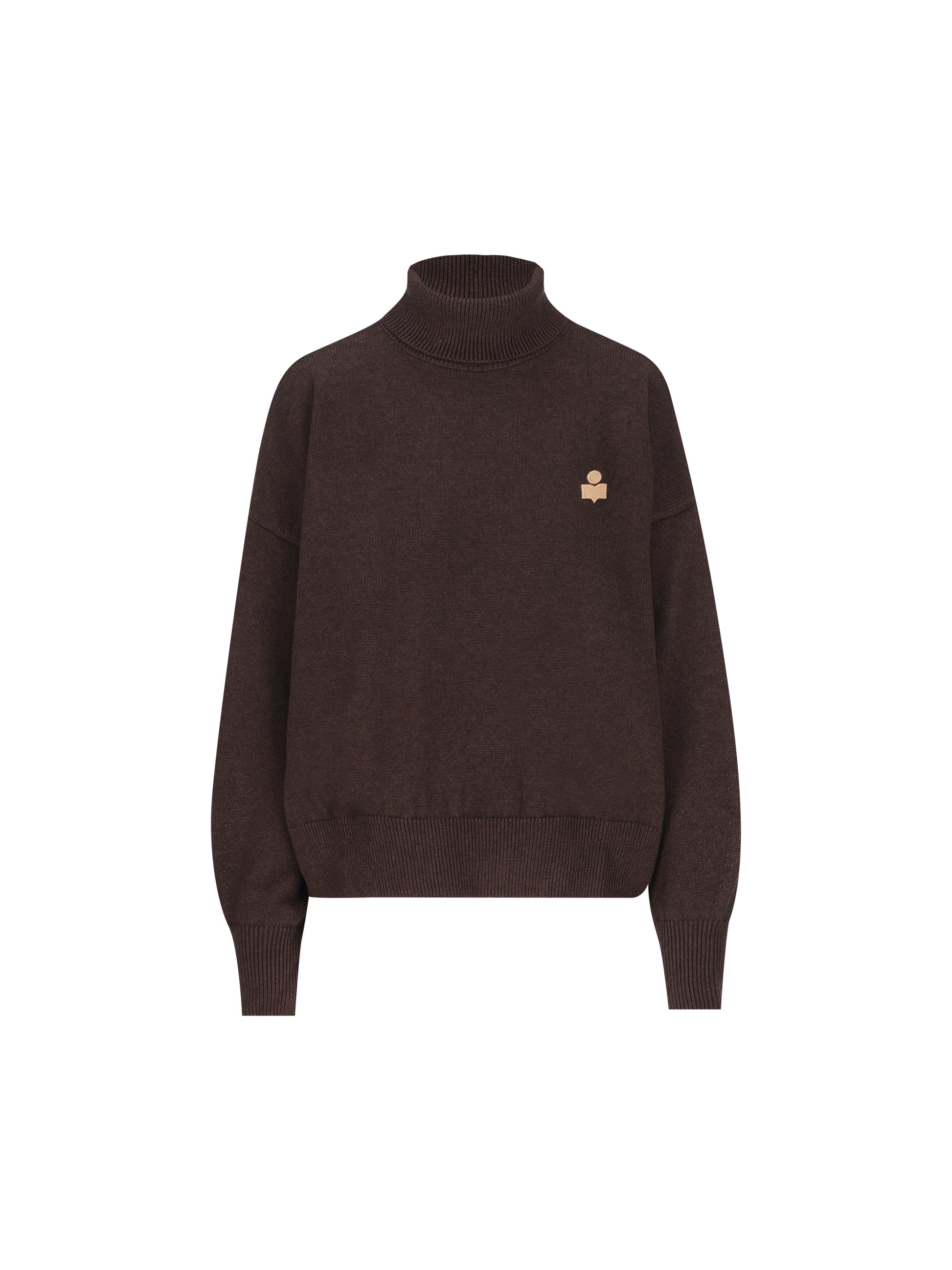 Isabel Marant Nasha Pullover Chocolate 25PPU0663FA-C1L17E CLBR ISABEL MARANT ETOILE 