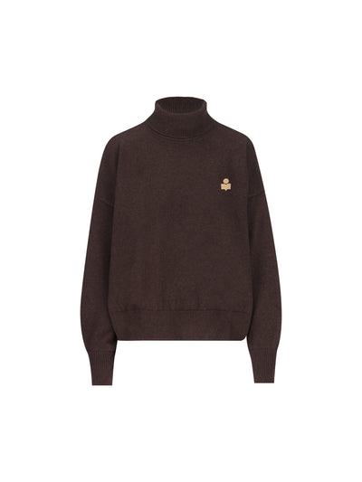 Isabel Marant Nasha Pullover Chocolate 25PPU0663FA-C1L17E CLBR ISABEL MARANT ETOILE 