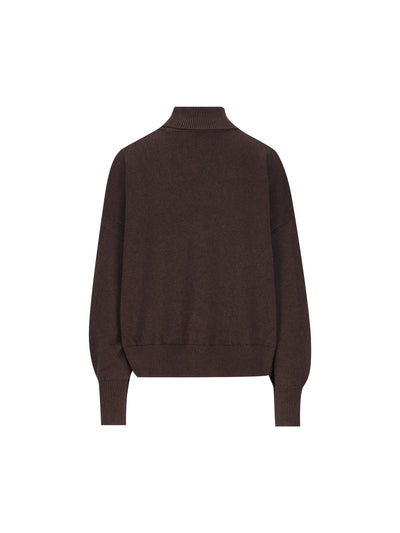 Isabel Marant Nasha Pullover Chocolate 25PPU0663FA-C1L17E CLBR ISABEL MARANT ETOILE 