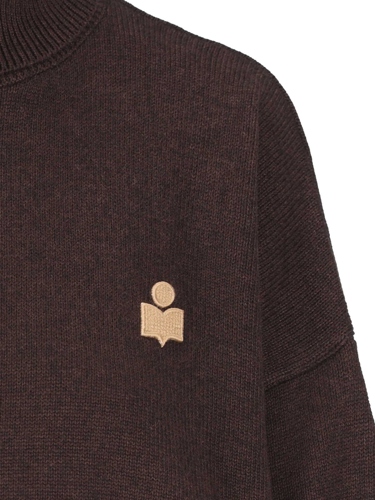 Isabel Marant Nasha Pullover Chocolate 25PPU0663FA-C1L17E CLBR ISABEL MARANT ETOILE 