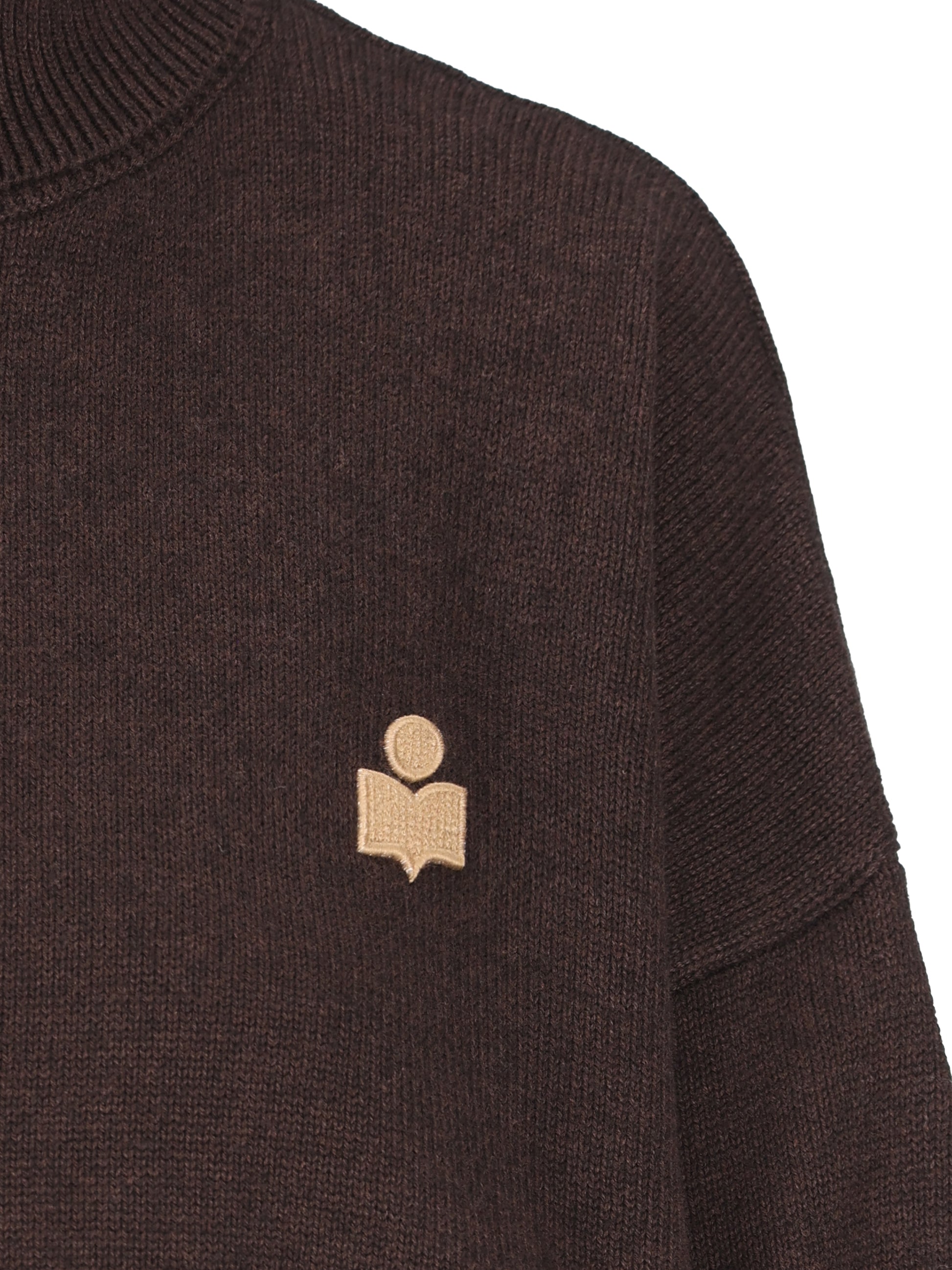 Isabel Marant Nasha Pullover Chocolate 25PPU0663FA-C1L17E CLBR ISABEL MARANT ETOILE 