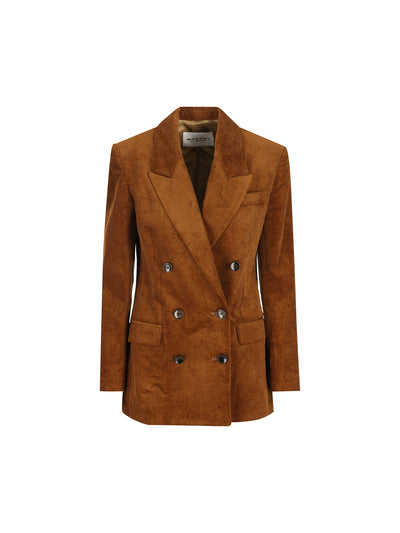 Giacca doppiopetto di Isabel Marant Étoile in velluto 26AVE0686FA-D3G02E 50CA ISABEL MARANT ETOILE 
