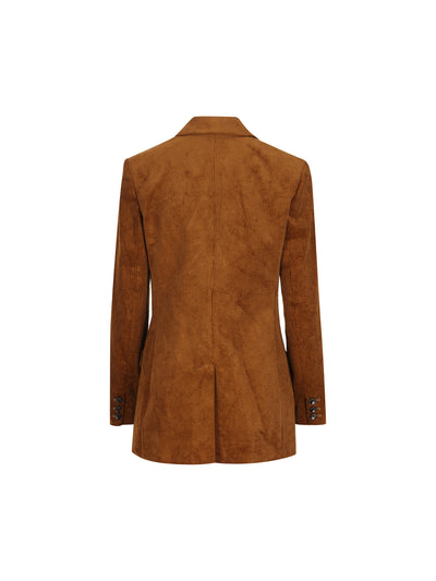 Giacca doppiopetto di Isabel Marant Étoile in velluto 26AVE0686FA-D3G02E 50CA ISABEL MARANT ETOILE 