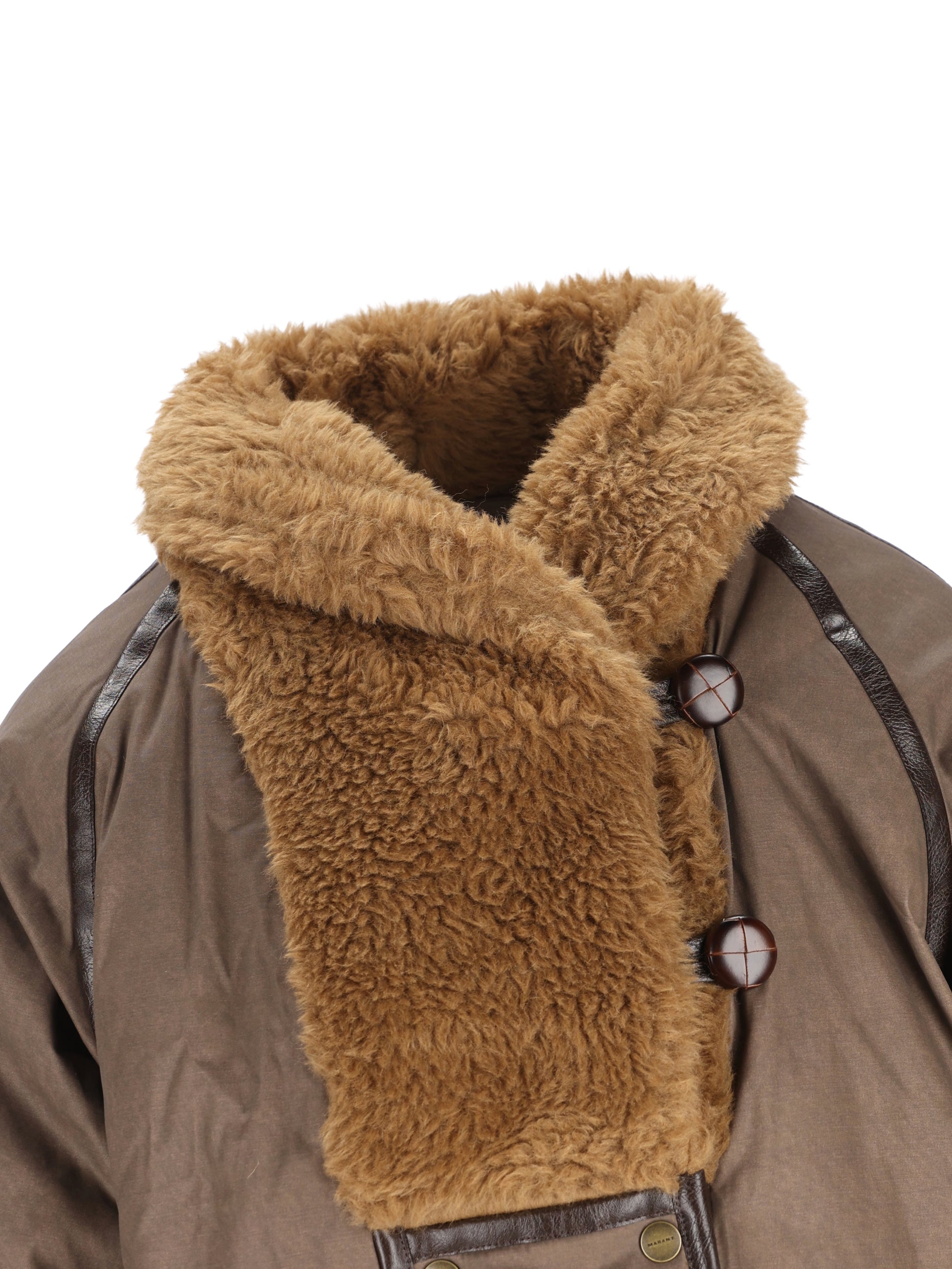 Parka realizzato in poliestere e cotone. 26AVE0725FA-D3C01E 50BW ISABEL MARANT ETOILE 
